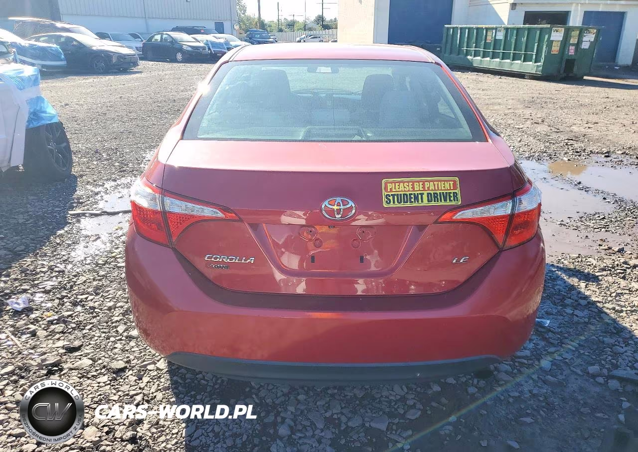 2014 Toyota Corolla Le Plus VIN:2T1BURHE6EC085165 - 6