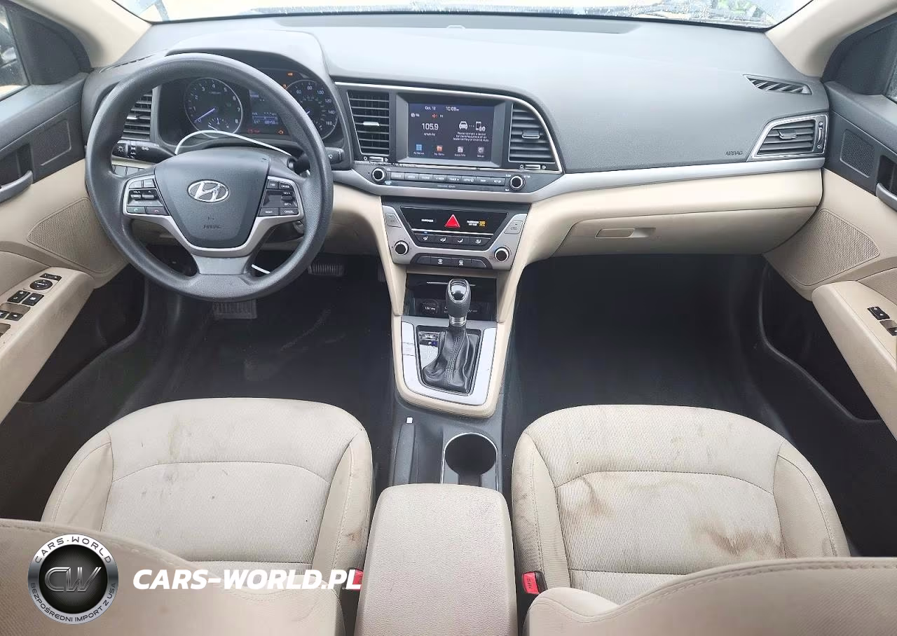 2017 Hyundai Elantra Se VIN:5NPD84LFXHH178448 - 8