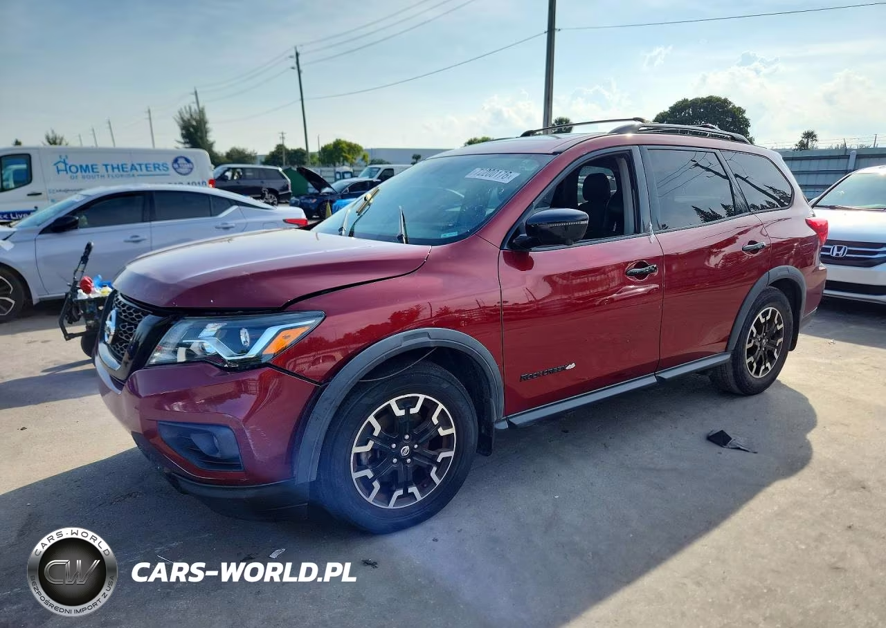 2020 Nissan Pathfinder Sl VIN:5N1DR2CM4LC626232 - 1