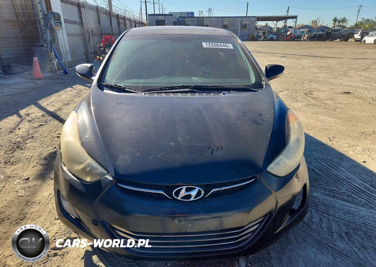 2013 Hyundai Elantra Limited VIN:5NPDH4AE9DH285821 - 5
