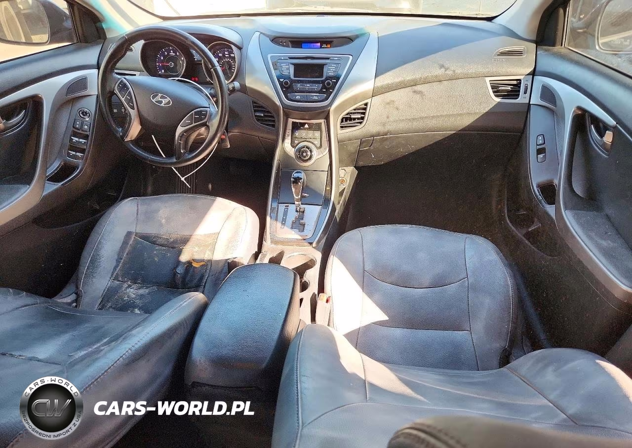 2013 Hyundai Elantra Limited VIN:5NPDH4AE9DH285821 - 8