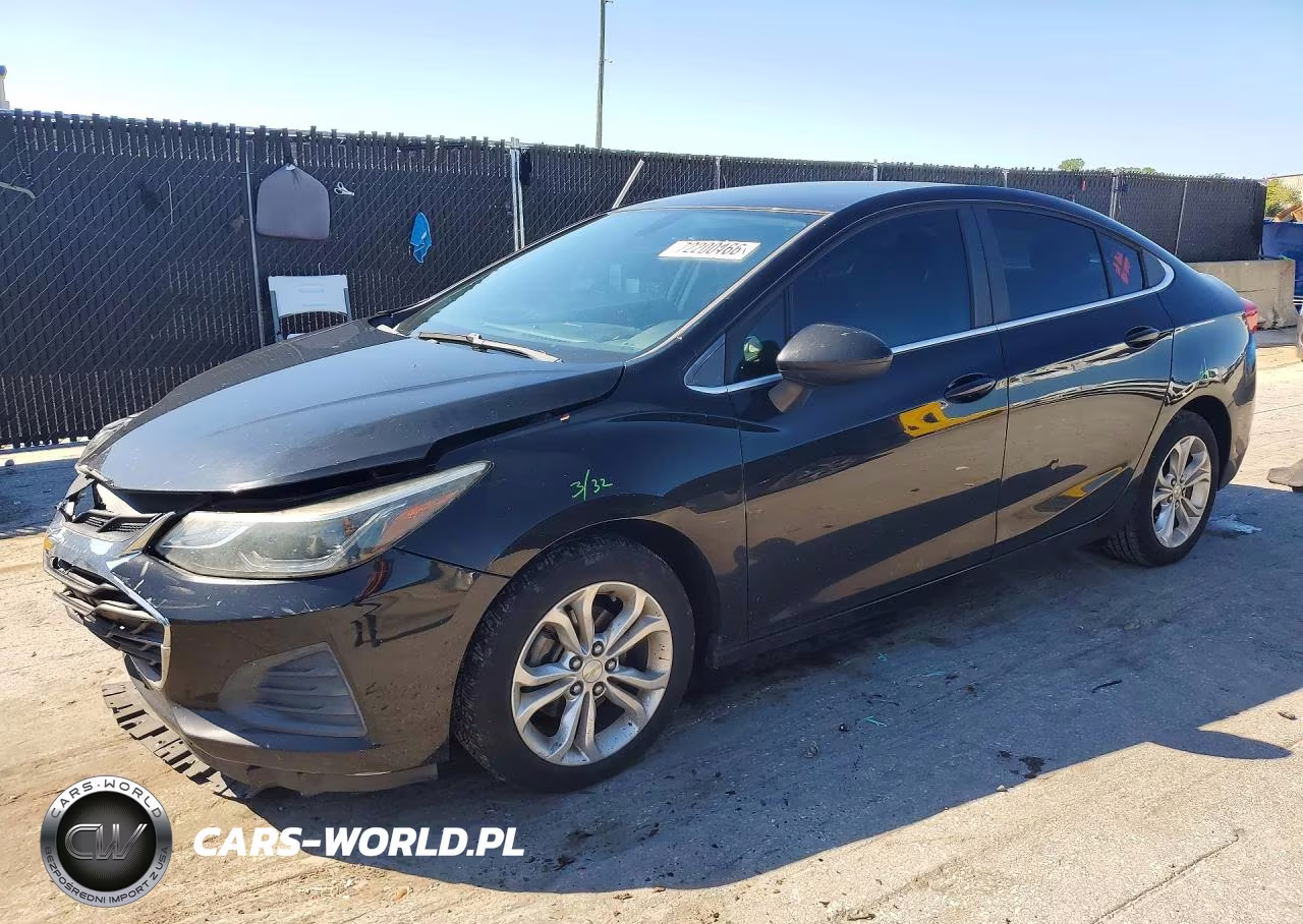 2019 Chevrolet Cruze Lt VIN:1G1BE5SM0K7100089 - 1