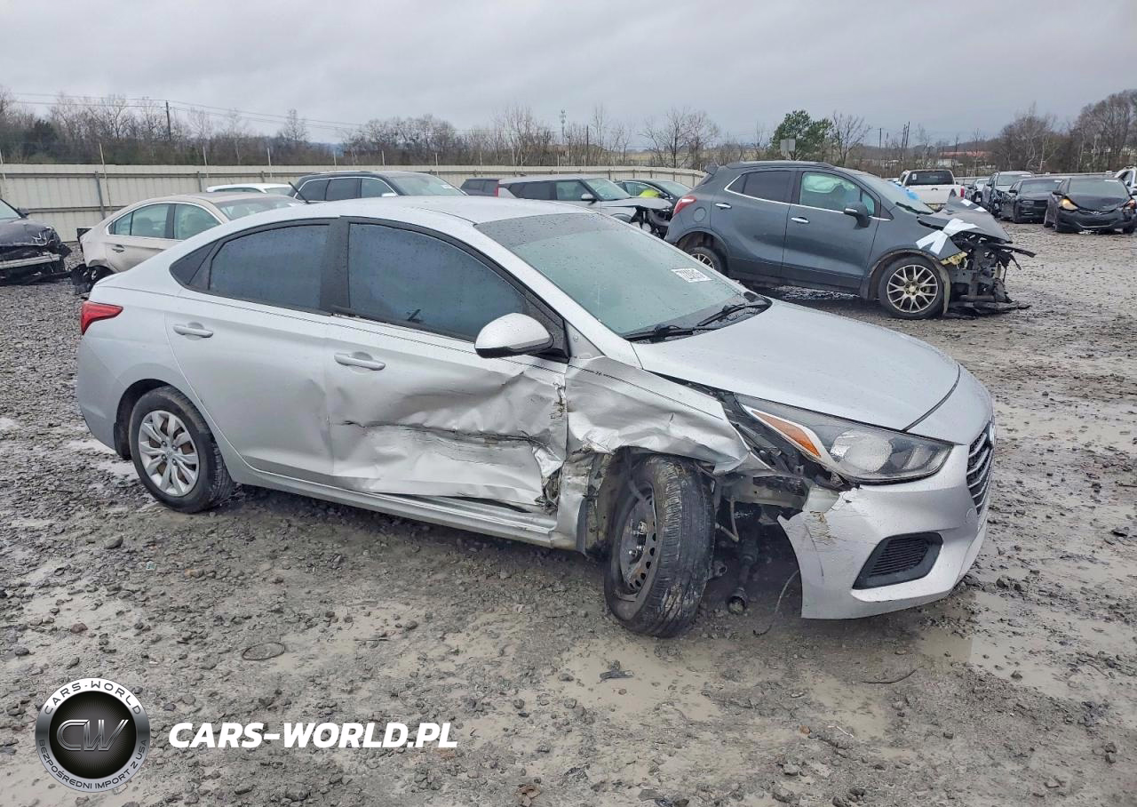 2020 Hyundai Accent Se VIN:3KPC24A69LE112809 - 4