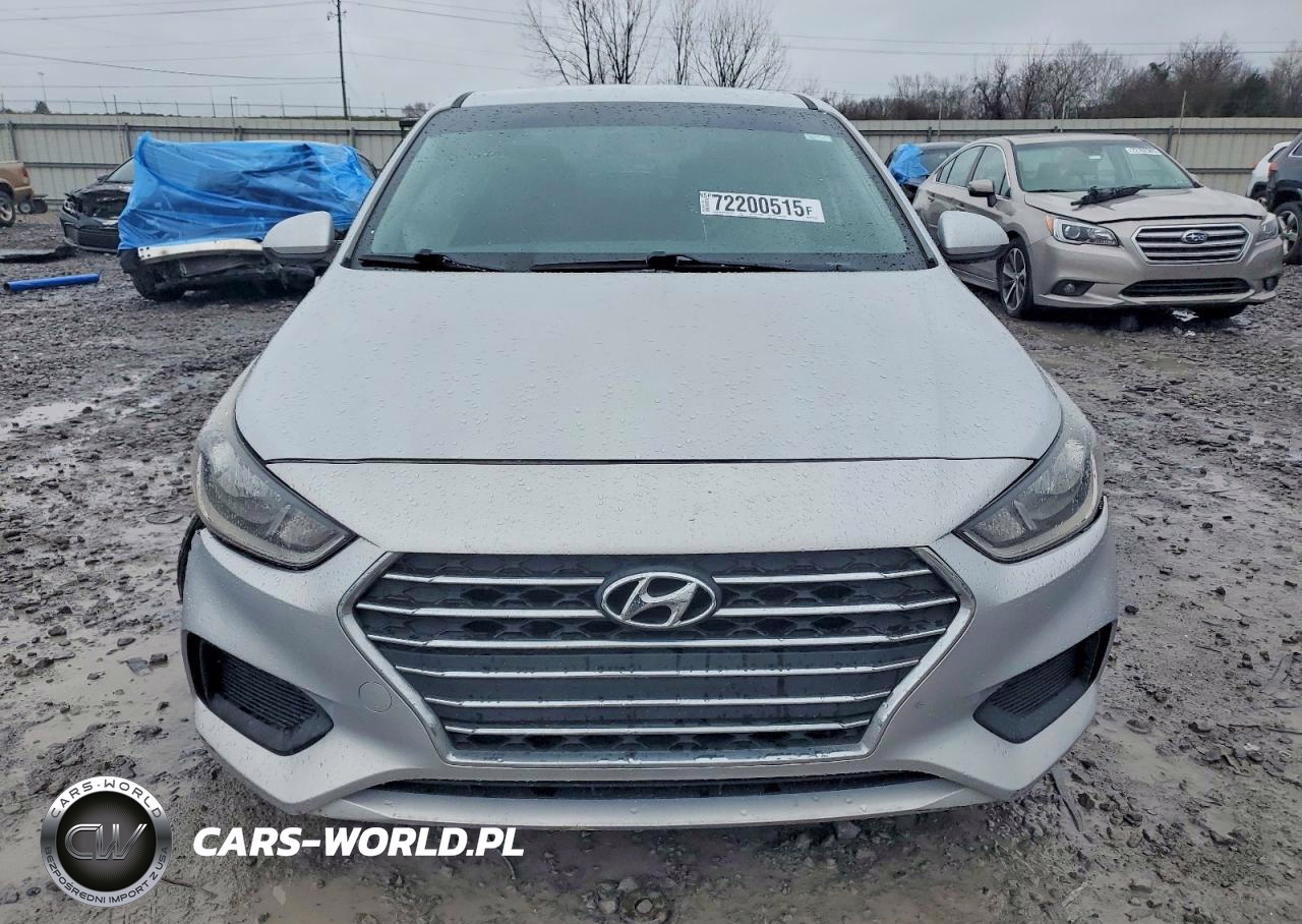 2020 Hyundai Accent Se VIN:3KPC24A69LE112809 - 5