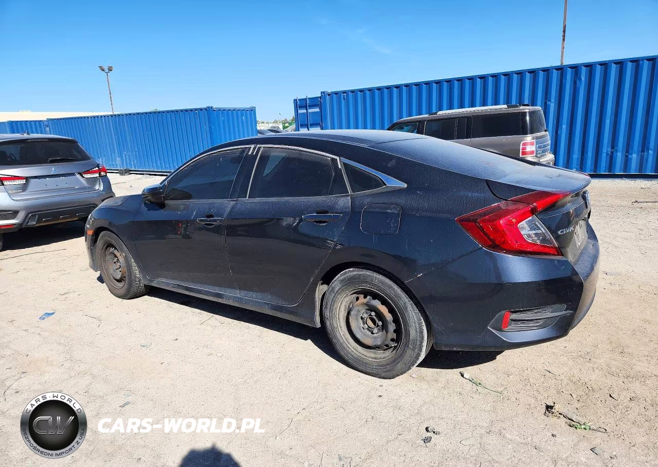 2016 Honda Civic Lx VIN:19XFC2F58GE030008 - 2