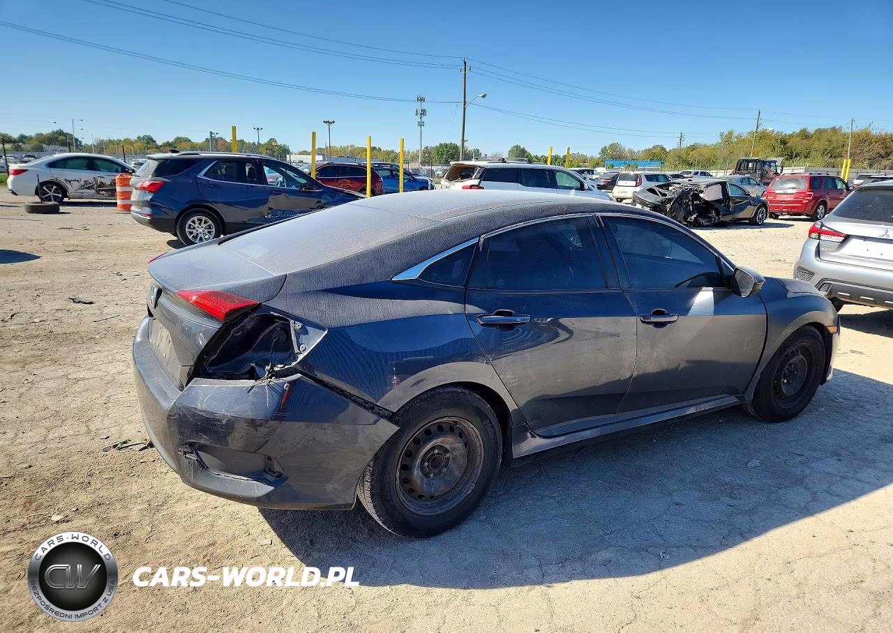 2016 Honda Civic Lx VIN:19XFC2F58GE030008 - 3