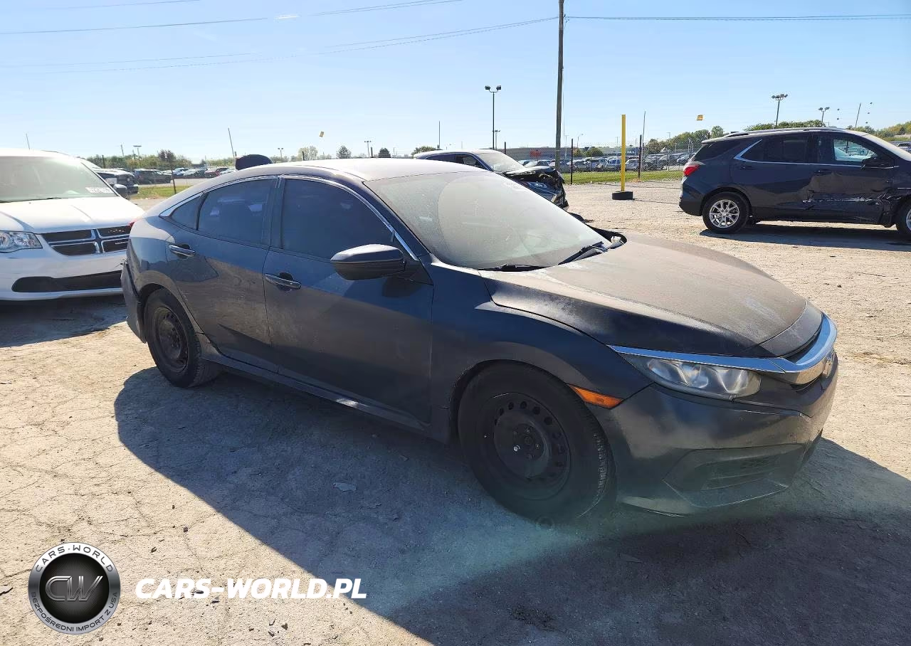 2016 Honda Civic Lx VIN:19XFC2F58GE030008 - 4