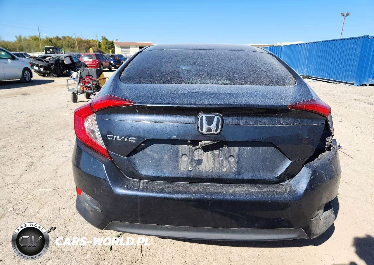 2016 Honda Civic Lx VIN:19XFC2F58GE030008 - 6
