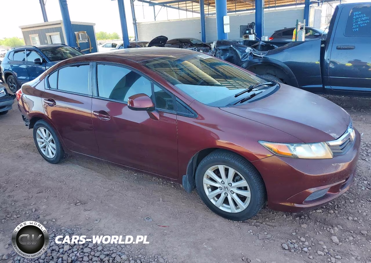 2012 Honda Civic Ex VIN:19XFB2F85CE301534 - 4