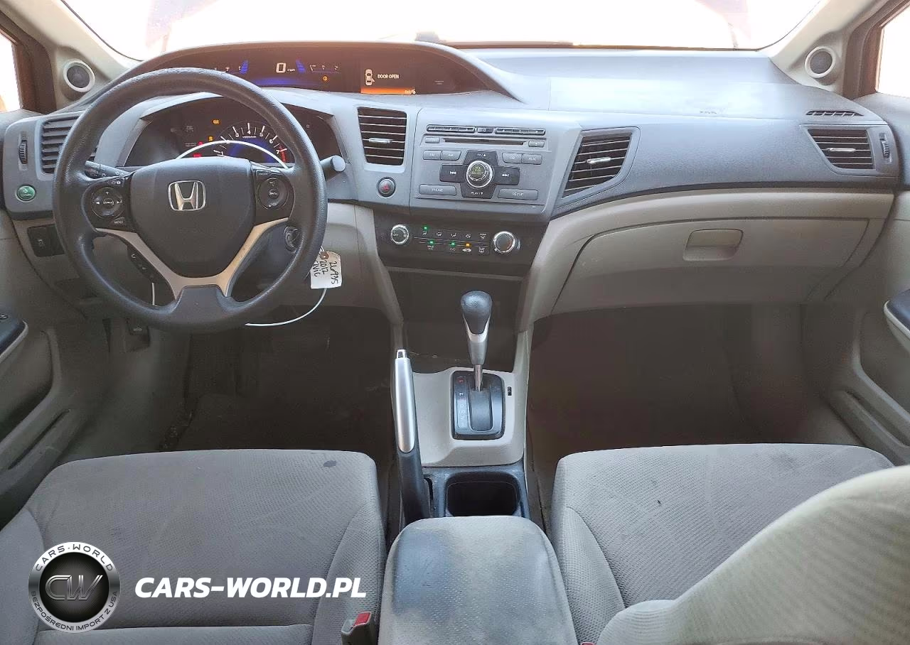 2012 Honda Civic Ex VIN:19XFB2F85CE301534 - 8