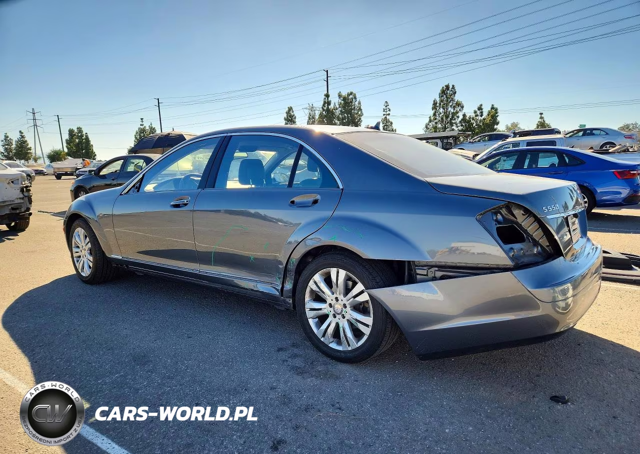 2008 Mercedes-Benz S 550 VIN:WDDNG71X38A228656 - 2