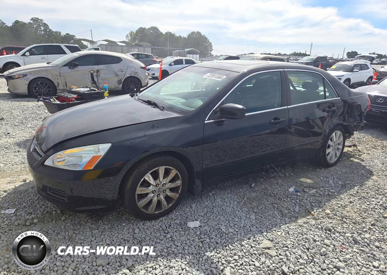 2007 Honda Accord Ex VIN:1HGCM66547A100566 - 1