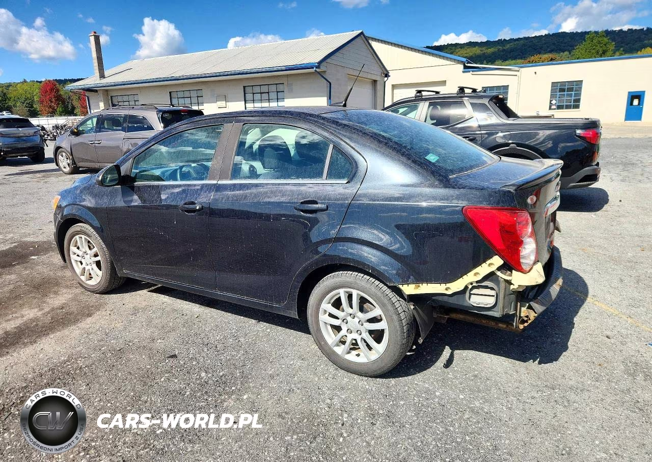 2013 Chevrolet Sonic Lt VIN:1G1JC5SG2D4180155 - 2