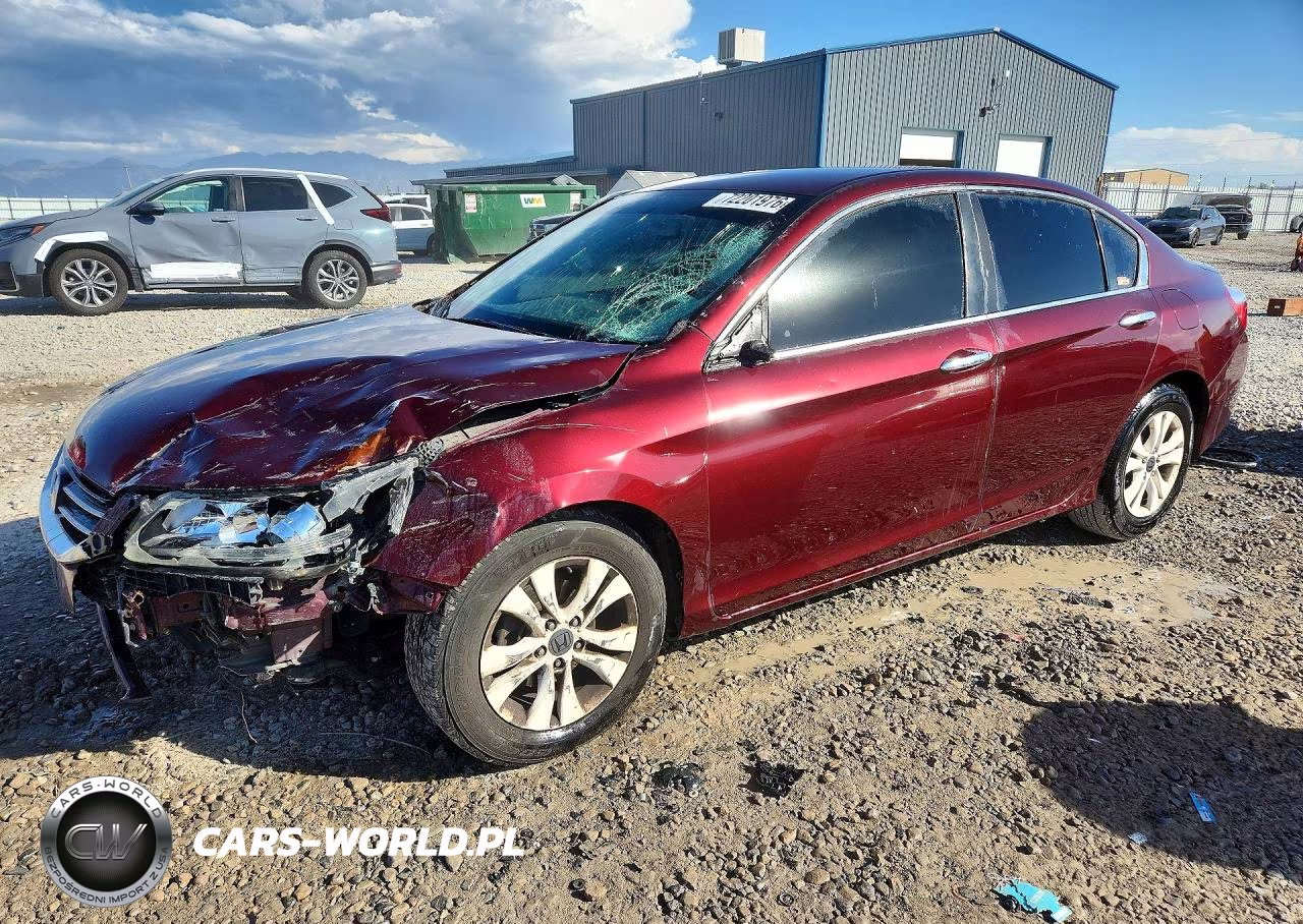 2014 Honda Accord Lx VIN:1HGCR2F39EA137201 - 1