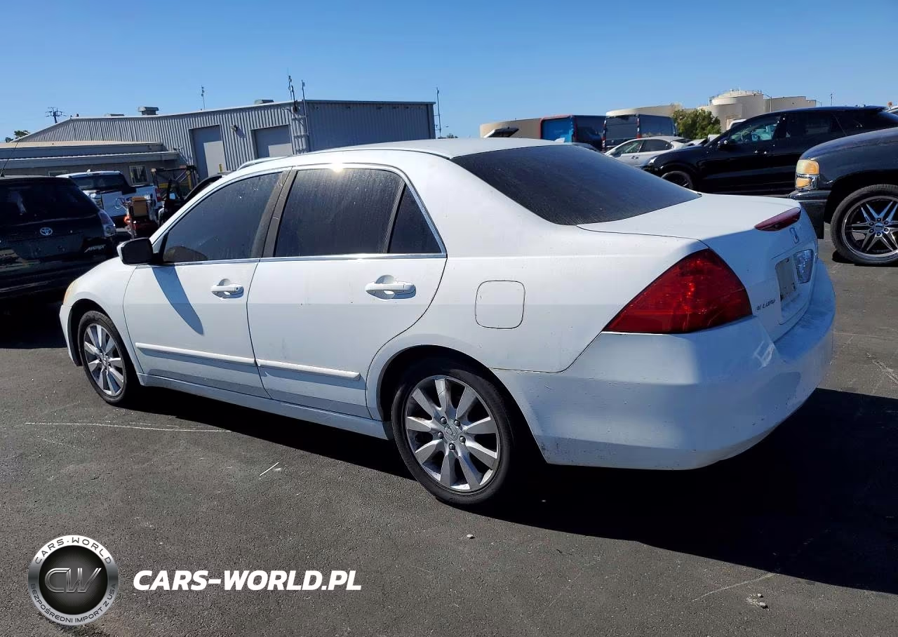 2007 Honda Accord Ex VIN:1HGCM567X7A174019 - 2