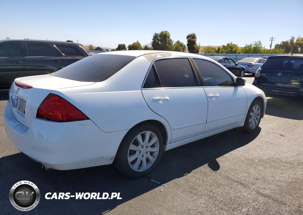 2007 Honda Accord Ex VIN:1HGCM567X7A174019 - 3