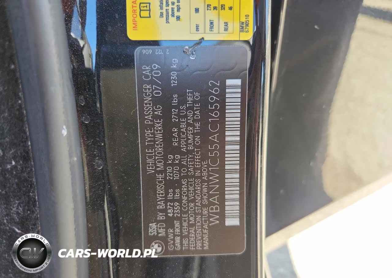 2010 BMW 535 I VIN:WBANW1C55AC165962 - 12