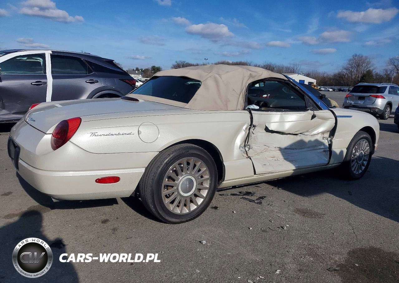 2005 Ford Thunderbird 50Th Anniversary VIN:1FAHP69A95Y108371 - 3