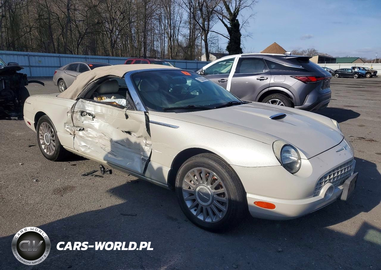 2005 Ford Thunderbird 50Th Anniversary VIN:1FAHP69A95Y108371 - 4