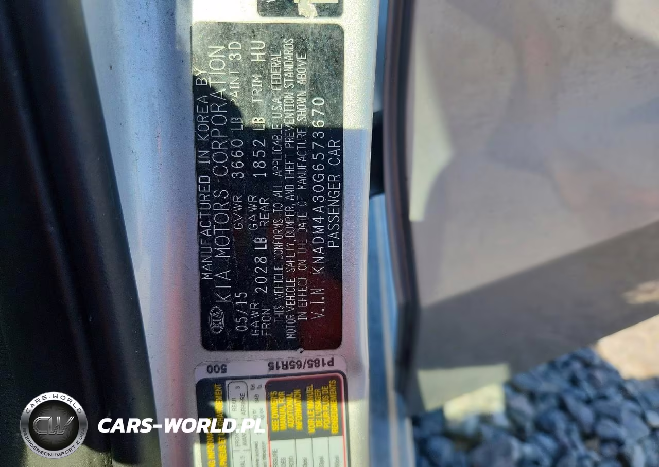 2016 Kia Rio Lx VIN:KNADM4A30G6573670 - 12