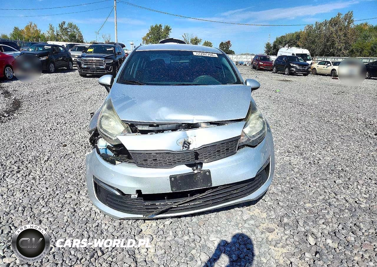 2016 Kia Rio Lx VIN:KNADM4A30G6573670 - 5
