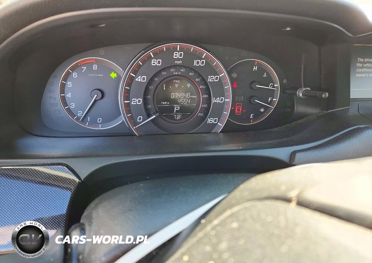2015 Honda Accord Sport VIN:1HGCR2F55FA180744 - 9