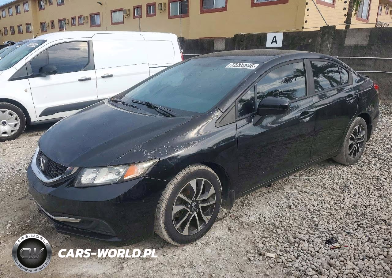2015 Honda Civic Lx VIN:19XFB2F53FE035845 - 1