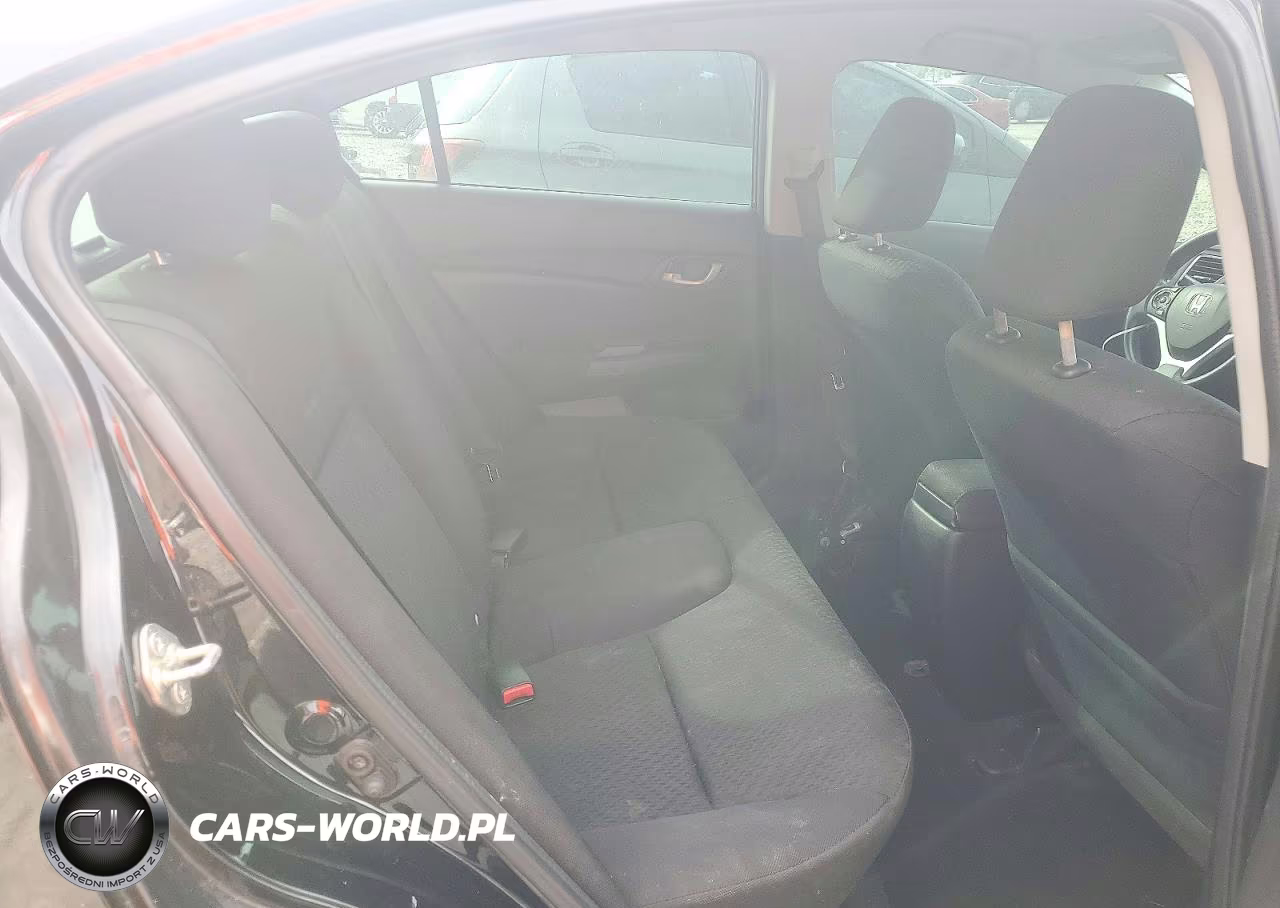2015 Honda Civic Lx VIN:19XFB2F53FE035845 - 10