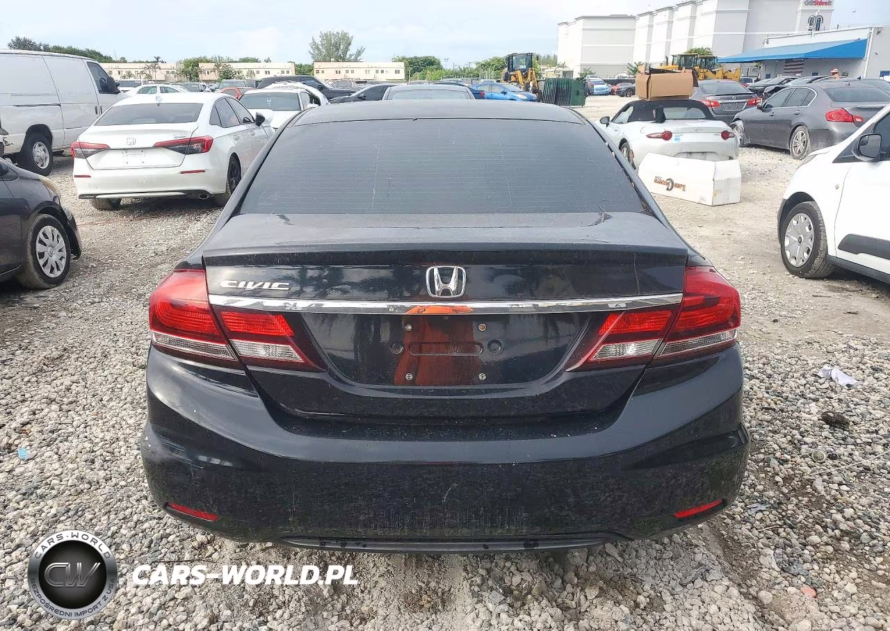 2015 Honda Civic Lx VIN:19XFB2F53FE035845 - 6