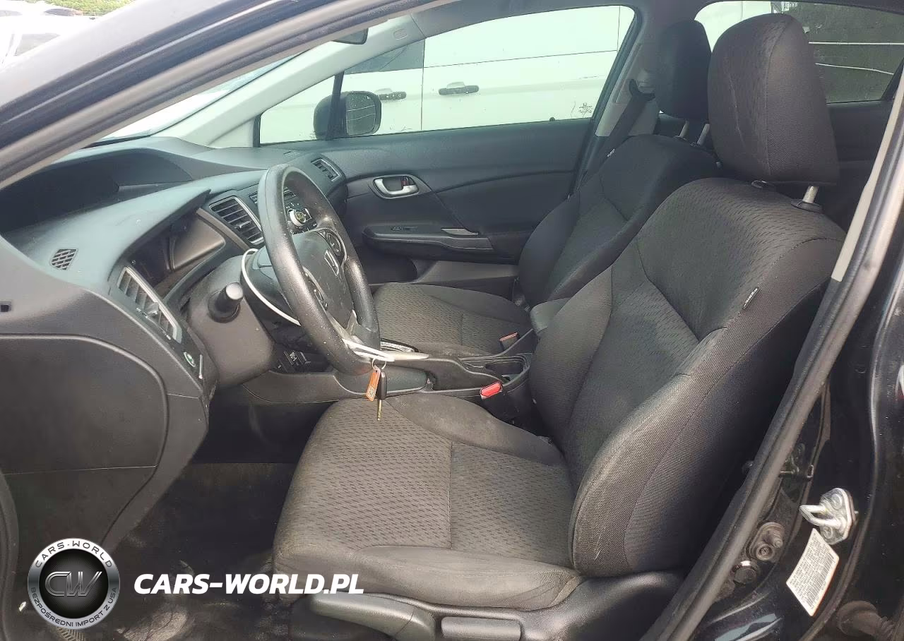 2015 Honda Civic Lx VIN:19XFB2F53FE035845 - 7