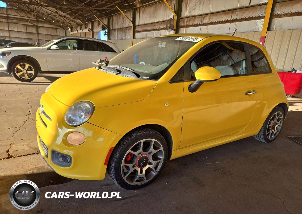 2012 Fiat 500 Sport VIN:3C3CFFBR7CT343278 - 1