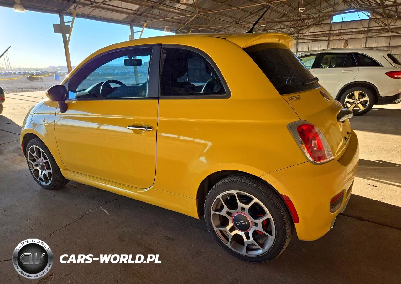 2012 Fiat 500 Sport VIN:3C3CFFBR7CT343278 - 2