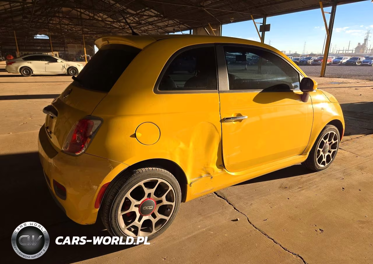 2012 Fiat 500 Sport VIN:3C3CFFBR7CT343278 - 3