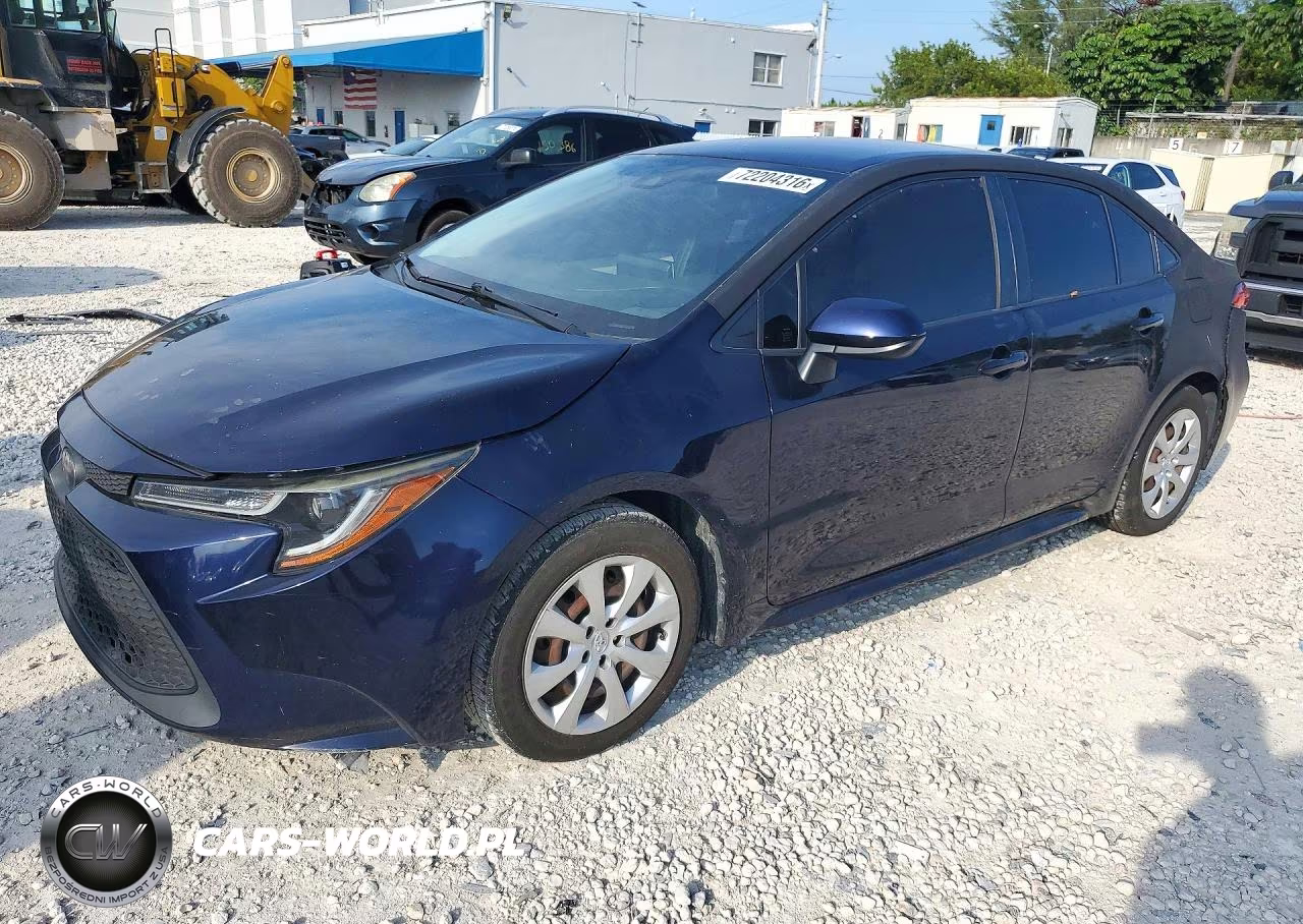 2020 Toyota Corolla Le VIN:JTDEPRAE8LJ036324 - 1