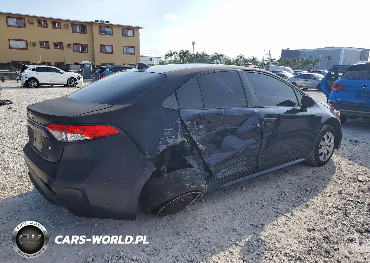 2020 Toyota Corolla Le VIN:JTDEPRAE8LJ036324 - 3