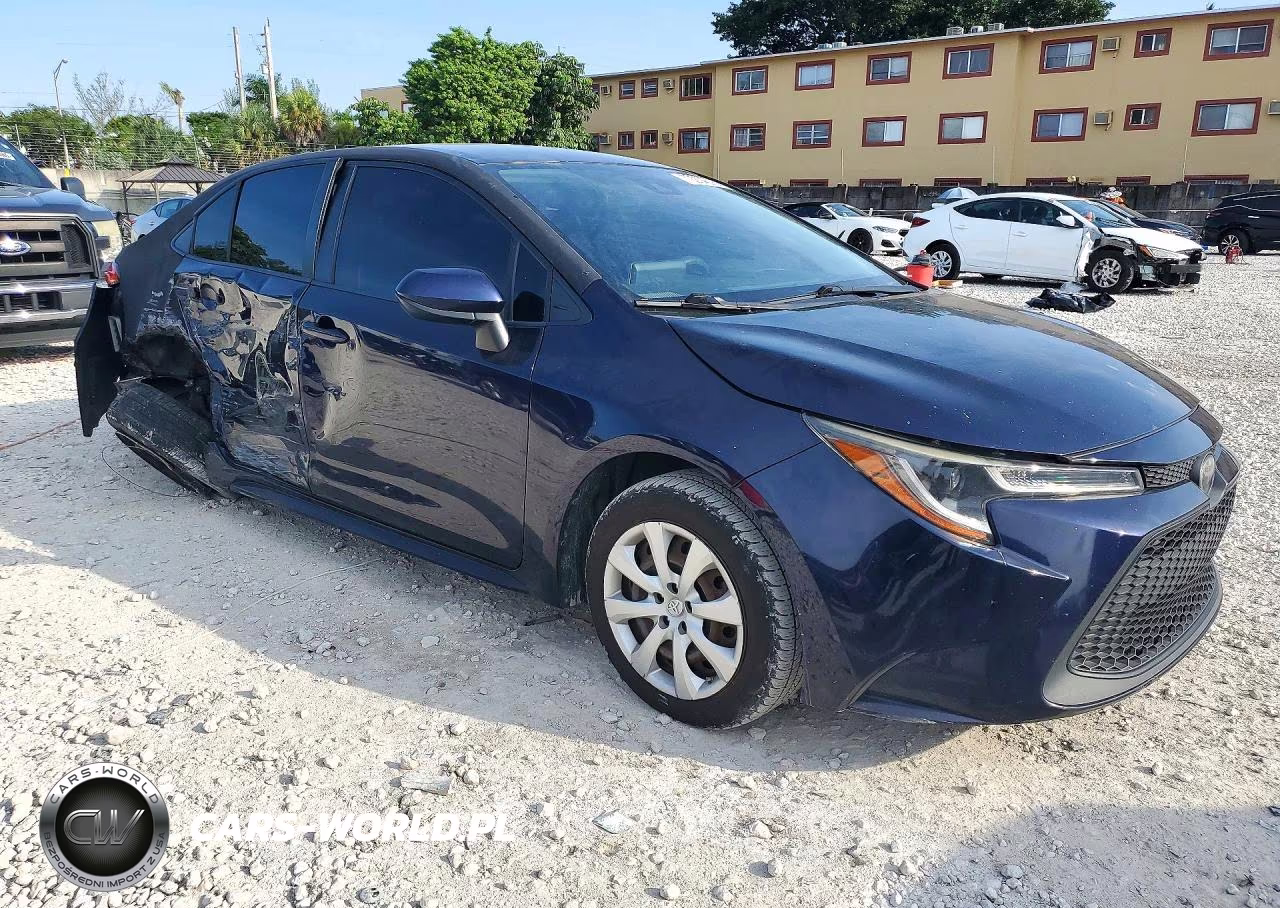 2020 Toyota Corolla Le VIN:JTDEPRAE8LJ036324 - 4