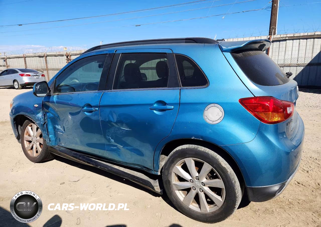 2013 Mitsubishi Outlander Sport Se VIN:4A4AP4AU0DE009095 - 2