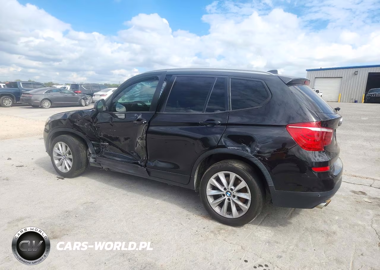 2016 BMW X3 Sdrive28I VIN:5UXWZ7C51G0T42923 - 2