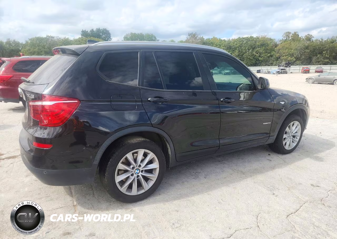 2016 BMW X3 Sdrive28I VIN:5UXWZ7C51G0T42923 - 3