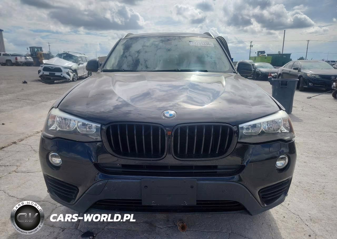 2016 BMW X3 Sdrive28I VIN:5UXWZ7C51G0T42923 - 5