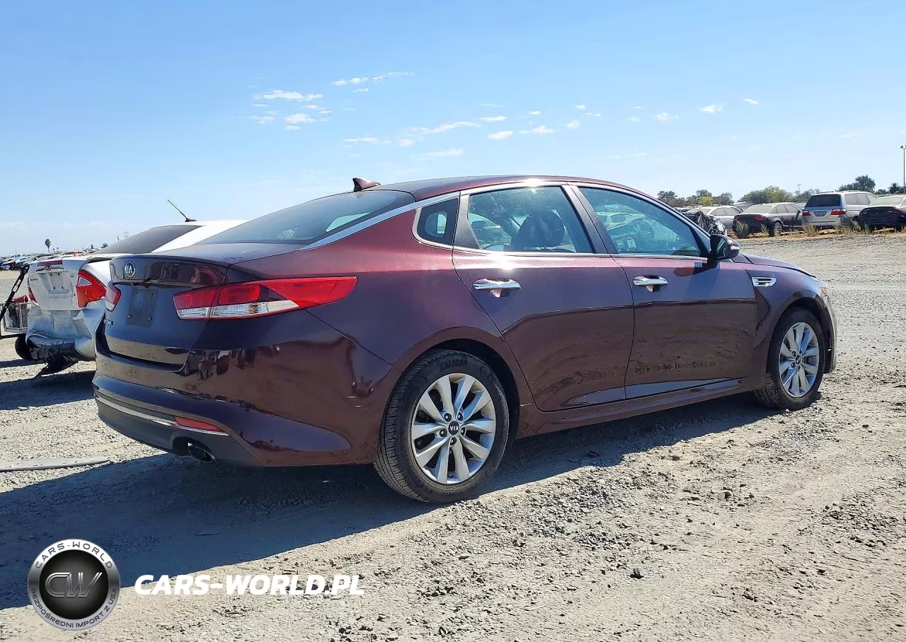2016 Kia Optima Lx VIN:5XXGT4L34GG081872 - 3