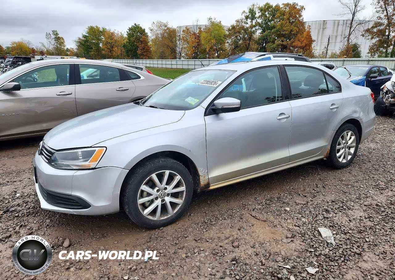 2011 Volkswagen Jetta Se VIN:3VWDZ7AJ8BM081849 - 1