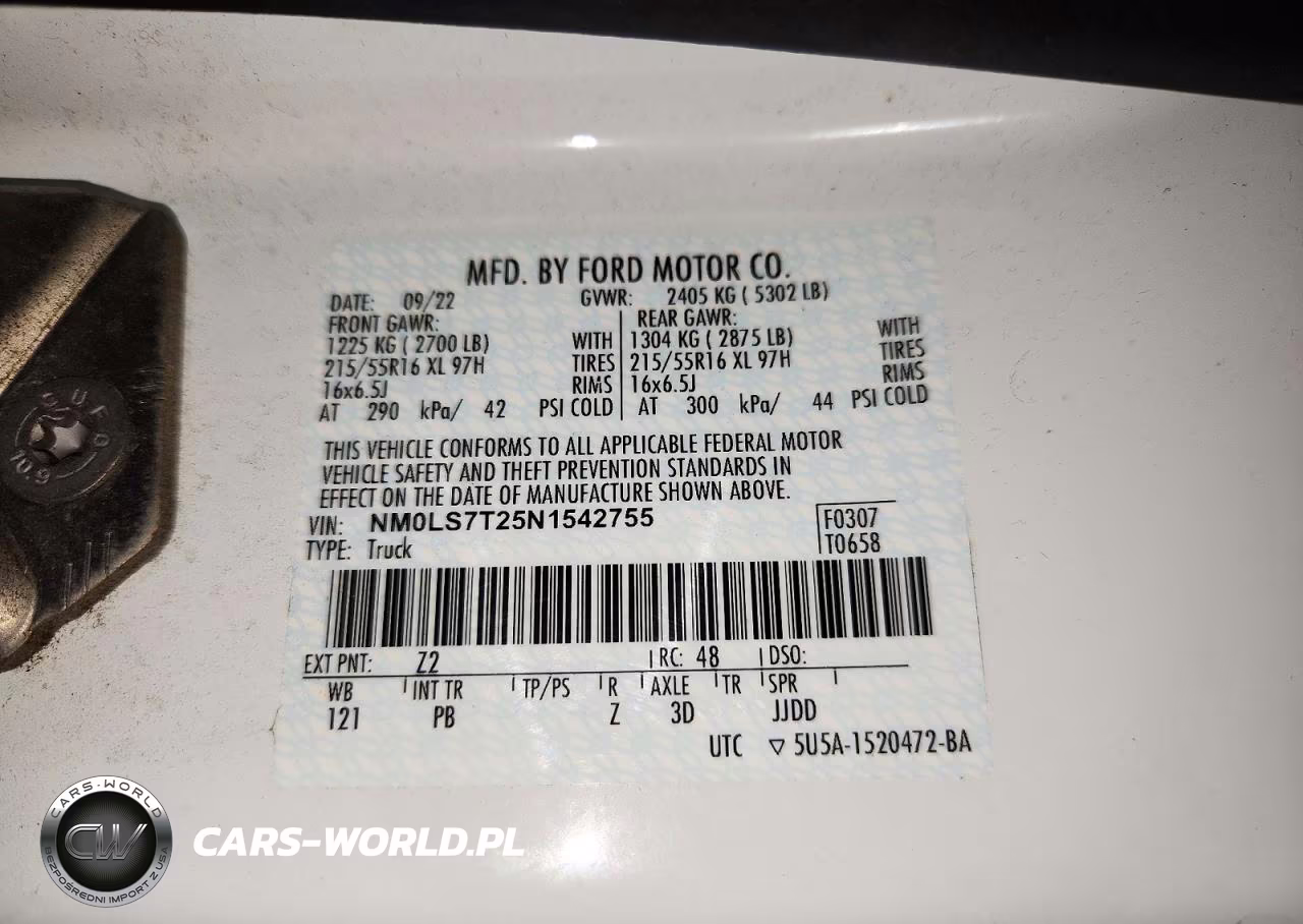 2022 Ford Transit Connect Xlt VIN:NM0LS7T25N1542755 - 13