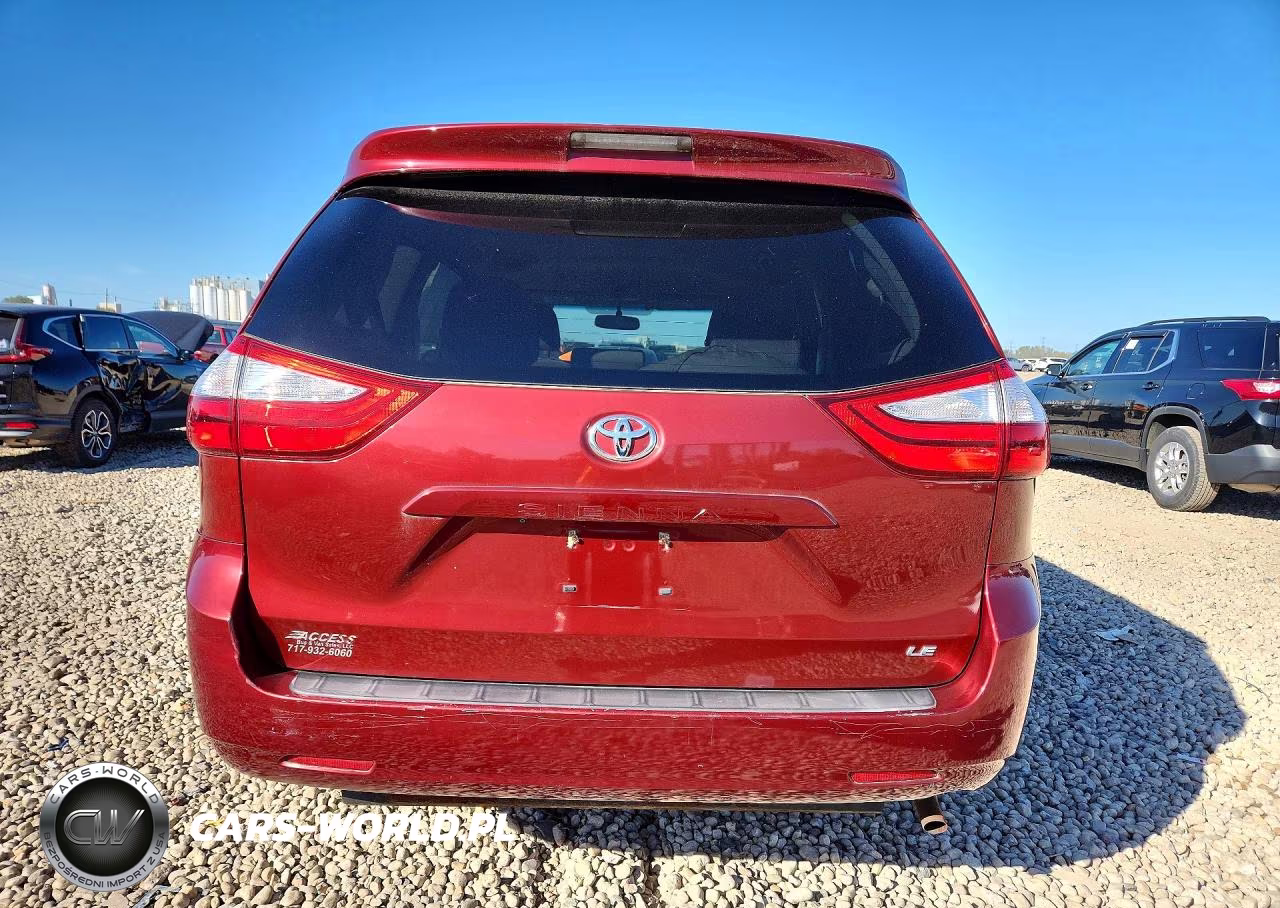 2017 Toyota Sienna Le VIN:5TDKZ3DC1HS827177 - 6