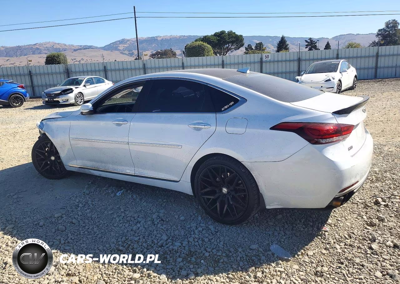 2017 Genesis G80 3.8 VIN:KMHGN4JE3HU178406 - 2