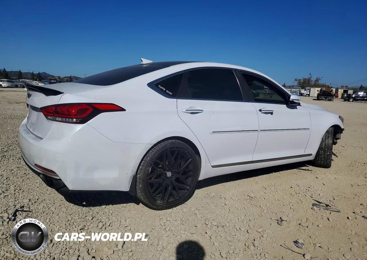 2017 Genesis G80 3.8 VIN:KMHGN4JE3HU178406 - 3