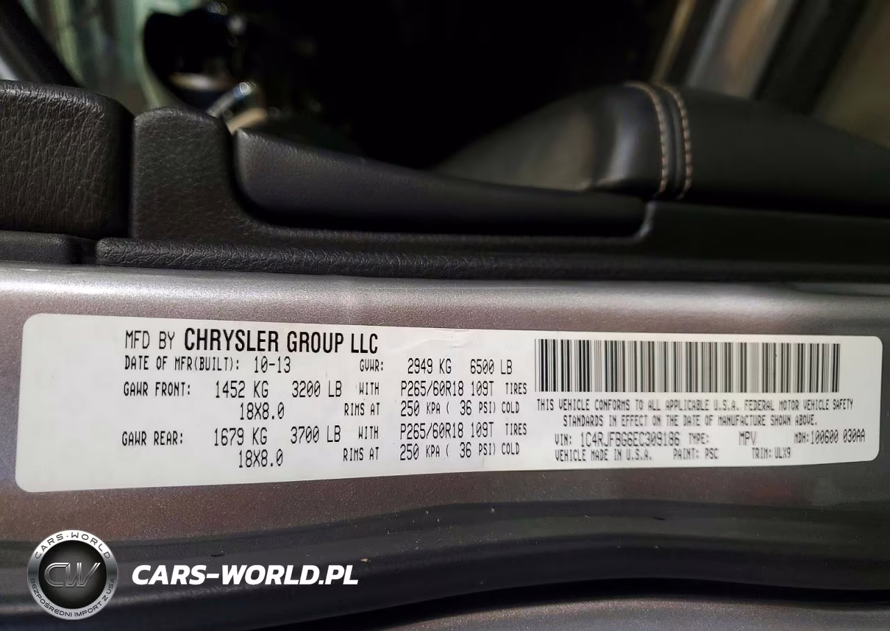 2014 Jeep Grand Cherokee Limited VIN:1C4RJFBG6EC309186 - 13