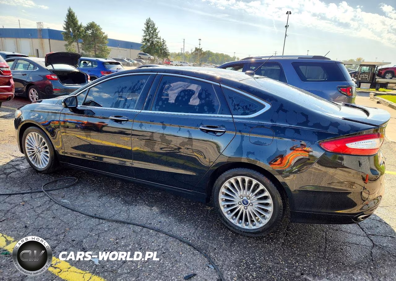 2014 Ford Fusion Titanium VIN:3FA6P0K93ER396391 - 2
