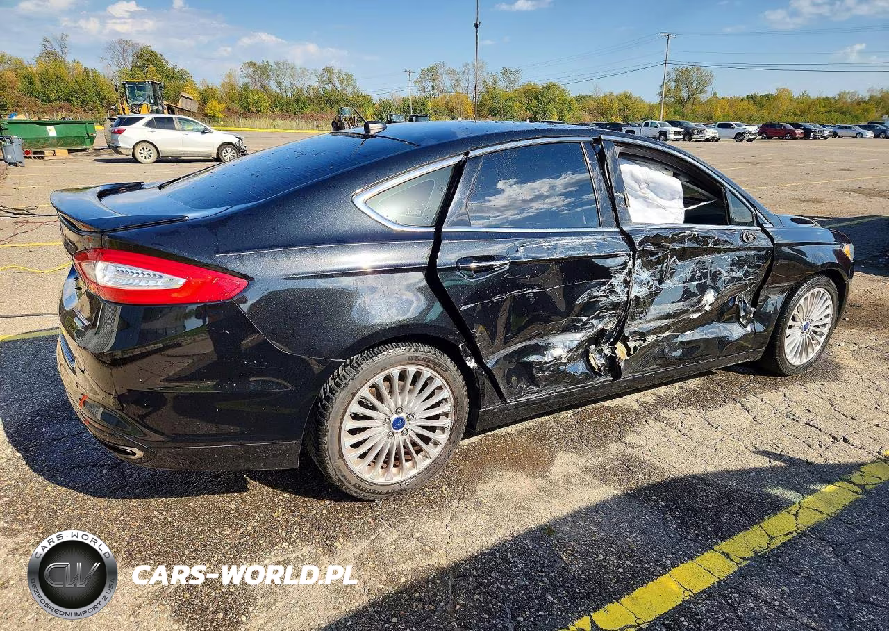 2014 Ford Fusion Titanium VIN:3FA6P0K93ER396391 - 3