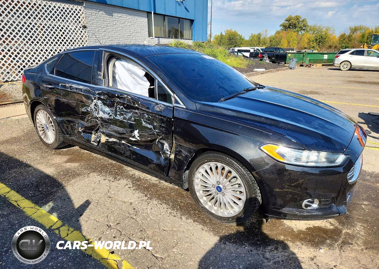 2014 Ford Fusion Titanium VIN:3FA6P0K93ER396391 - 4
